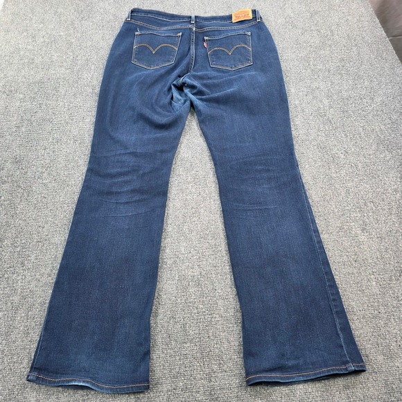 Levi's 815 Curvy Bootcut Jeans Women's Size 33 Dark Wash Denim Classic Style - Picture 9 of 10